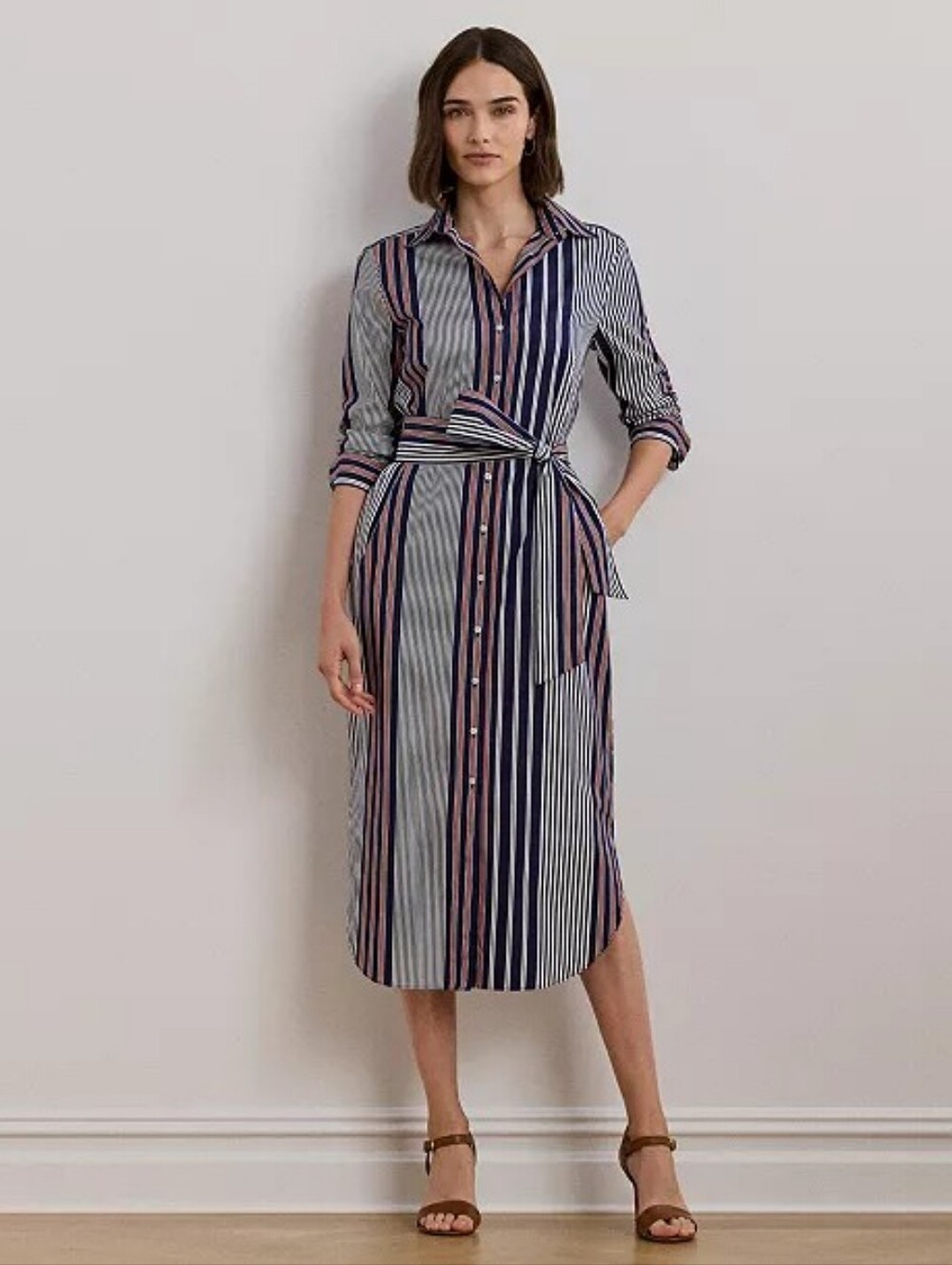 Lauren Ralph Lauren - Striped Shirtdress